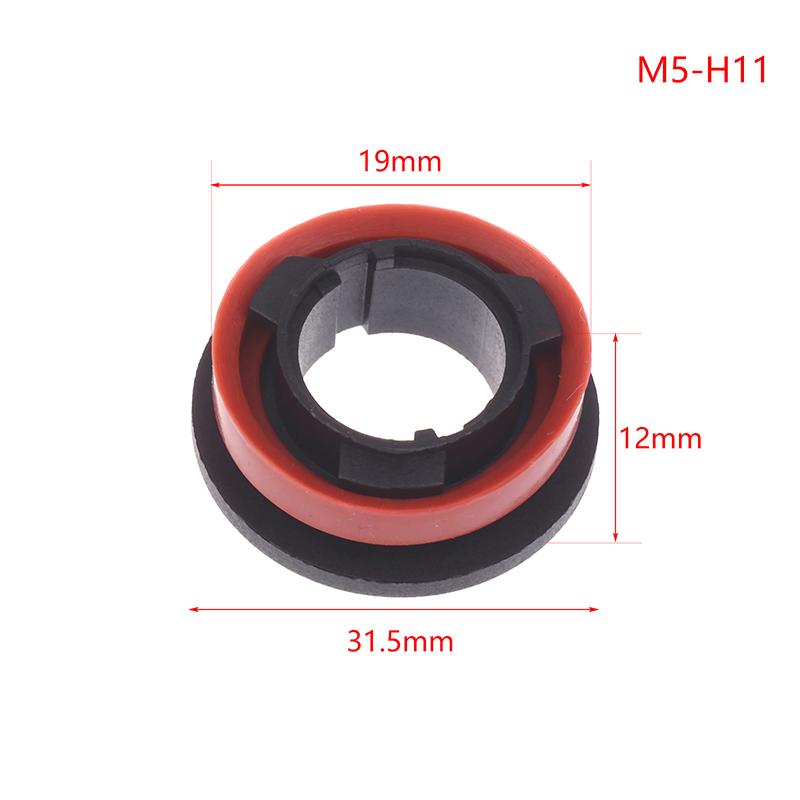 Car Led Headlight Bulb Base H1 H4 H7 H11 9005 9006 9012 High Temperature Automobile Led Lamp Chuck Bulb Holder Adapter