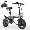 Electric Bicycle Foldable ESKUTE F100 250W Motor City Electric Bike Top Speed 25Km/h 36V 9AH Range 60Km Load 120Kg