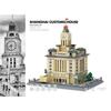 MOC World Famous Architecture Edifice Opera House Building Blocks Villa Savoye Bridge Tower Toy Children Birthday Christmas Gift