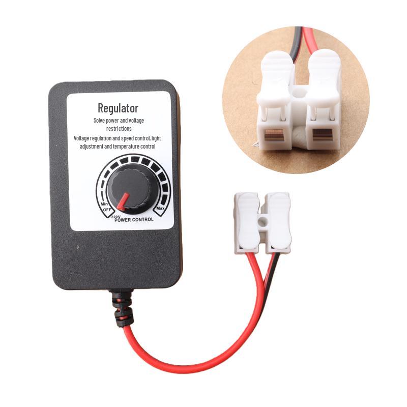 220V Stepless Fan & Motor Speed Controller for Grinders, Exhausts, & Ceiling Fans