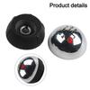 Modern Black Chrome Manual Gear Shift Knob for Fiat 500 tallation Kit