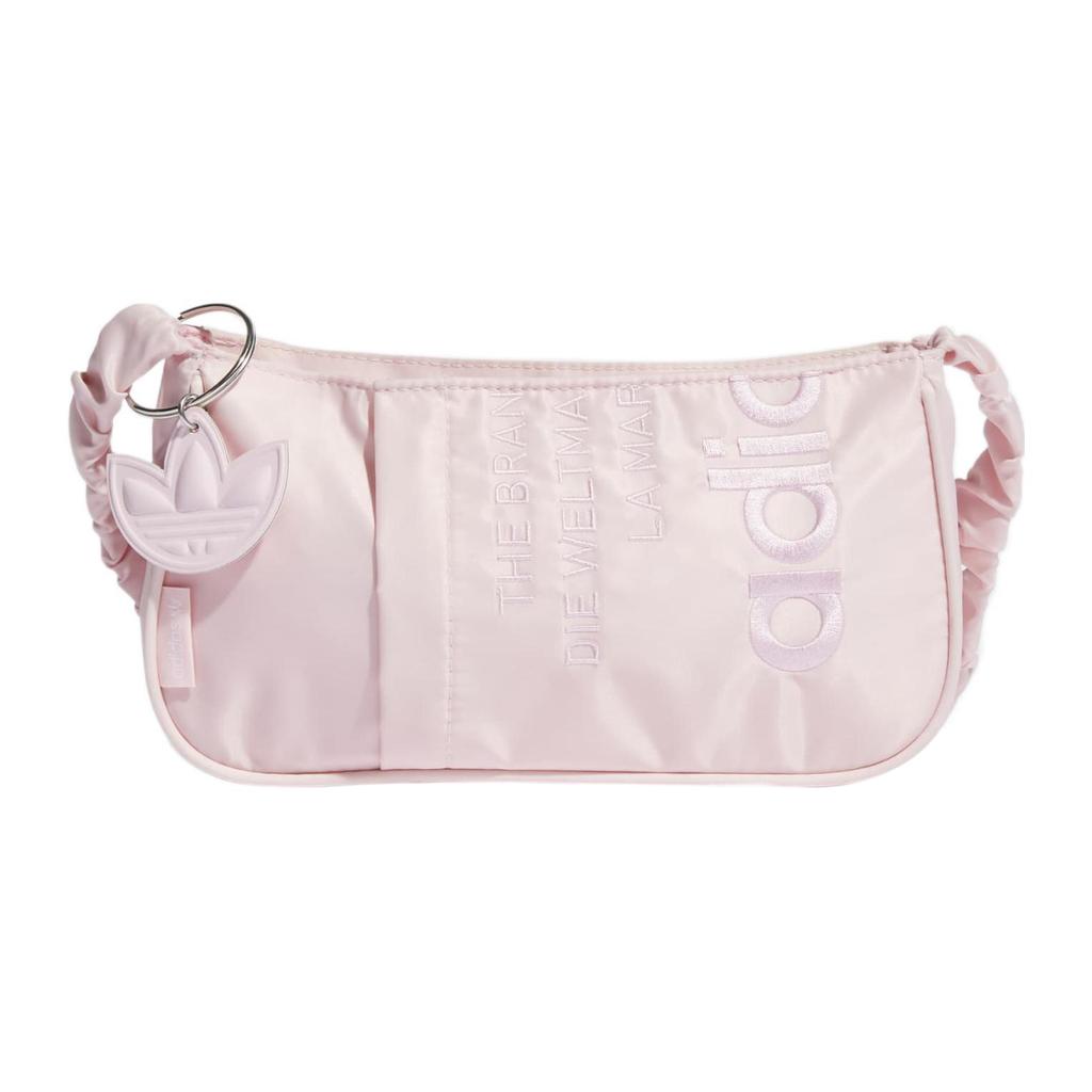 New Adidas Originals Polyester Baguette Shoulder Bag, Handbag Shoulder Bag Women's Cherry Blossom Pink HD7052