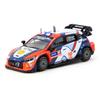 Tarmac Works Hyundai I20 N Rally 1 Hybrid Rally Sweden 2024 Winner Tarmac Works Diecast Model Car 1/64 [Used]