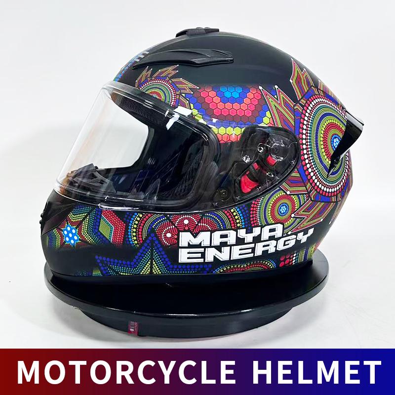 DOT men s motorcycle helmet all-terrain off-road motorcycle helmet kart helmet helmet female four seasons in winter. S