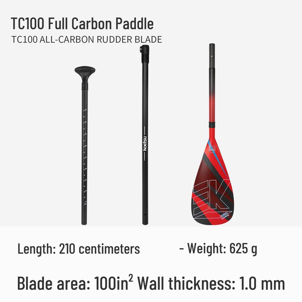KOETSU Surf Paddleboard Dual-Use Aluminum Paddle: Single/Double Head Kayak & Paddleboard Paddle