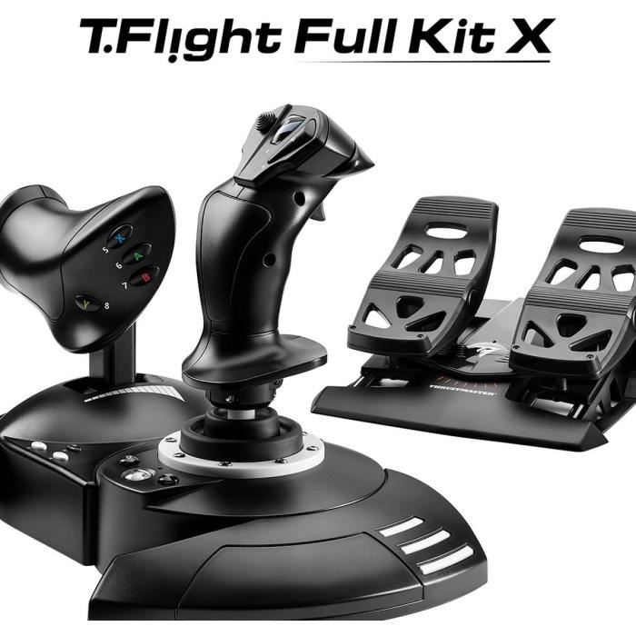 Kit Complet Pour Simulation De Vol - THRUSTMASTER - T. Flight Full Kit X - Xbox One / Xbox Series X Et S / Windows 10