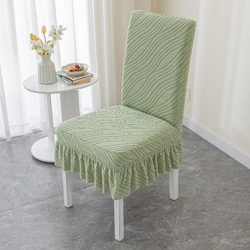 

Новый чехол для стула-юбки, простой чехол для стула для дома, универсальный чехол для обеденного стола, чехол для подушки сиденья с изображением кошачьих когтей, эластичный чехол 42*38*38cm