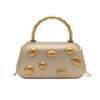 Women's cosmetic bag luxury designer bags 2025 new shoulder messengerbag high end wallet korean popular clutch Rivet evening bag