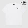 Umbro EssenTial Small Logo T shirT whT Ur123crs19