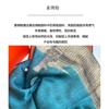100% Mulberry Silk Scarf 90x90cm Blue Crane Print Square Shawl Women Fashion Commute