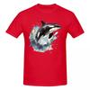 Orca Aquatic Sea Ocean  Top Tees Killer Whale 100 Cotton Tshirt Unisexsoversized T Shirts Unisex Crew Neck Short Sleeve S6xl