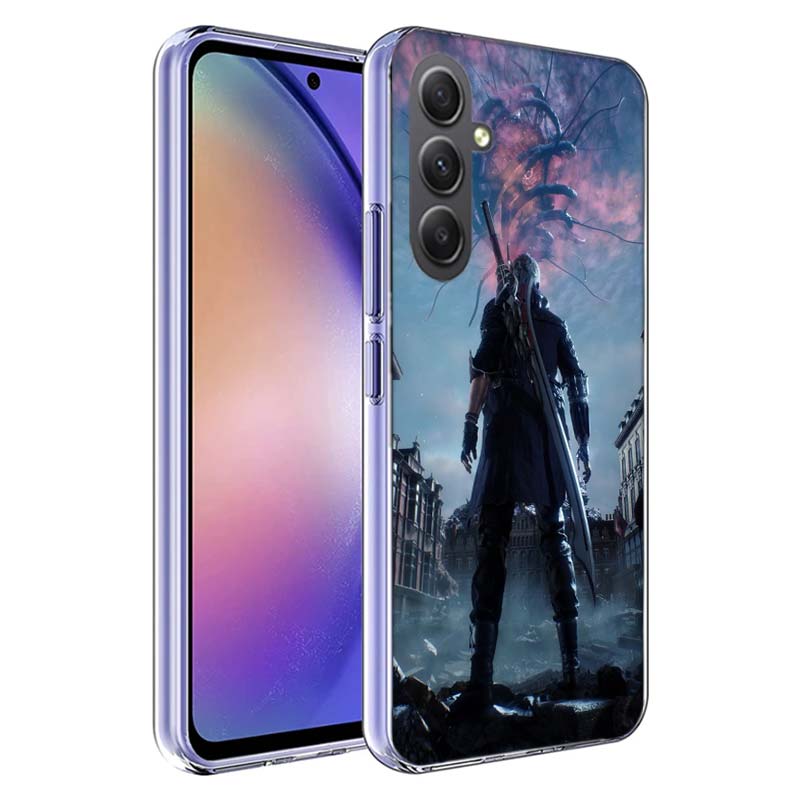 D-Devil May Cry DMC Phone Case for Samsung A17 A37 A57 A07 A16 A26 A36 A56 A06 A02S A12 A22 A32 A52S A04S A14 A24 A34 A54 A03 A1