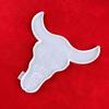 Animal for Head Silicone Mold Wall Pendant Decor Resin Casting Mold Bull for Head Coaster Epoxy Casting Mold Home Decor