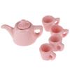 5Pcs/Set 1:12 Dollhouse Miniature Modern Porcelain Tea Cup Set
