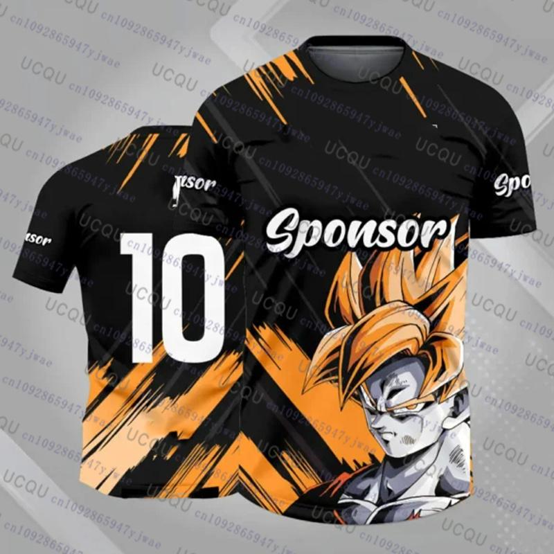 Fashion Men's Women's Goku Dragon Ball TShirt Fashion 3D Print Tee Clothes Funny Short Sleeve Crewneck Bandai Cosplay Tshirt