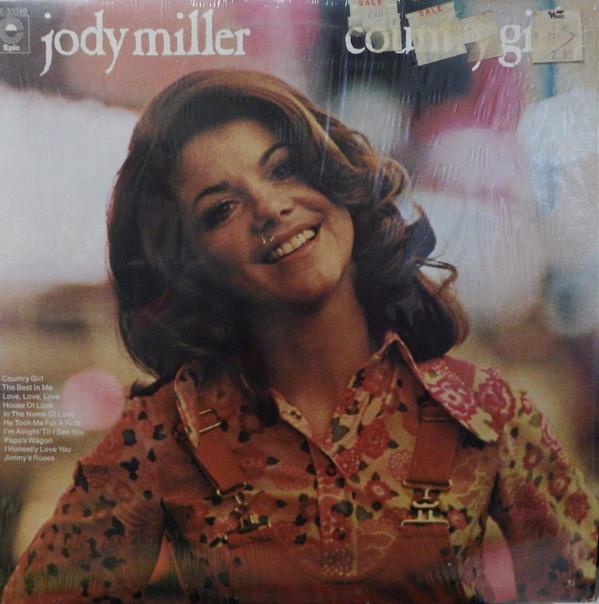 

LP Record JODY MILLER - Country Girl KE33349 Epic 1975 Canada Folk Used