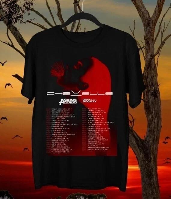 NEW Chevelle Band Tour 2025 Gift For Fan Full Size S-5XL T-shirt Hot New Unisex T-Shirt