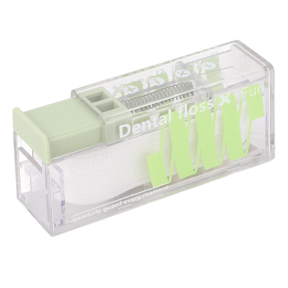 3 Pcs Auto Popping Dental Floss Dispenser Portable Floss Pick Holder Durable Floss Pick Case  Home