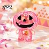 Spooky Pumpkin Sensory Toy Glitter Ghost Squeeze Toy Stress Relief Clear Man Halloween Party Favors Fidget Decompression