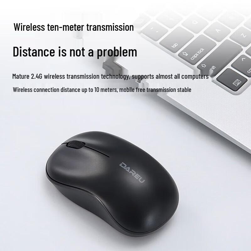 DAREU LK186T Wireless Spill-Resistant Keyboard and Mouse Combo