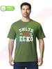 100 cotton round neck heavy weight Unisexs Tshirt EckoUnltd Unisex Cotton Spandex ONeck S3XL Tops Tees