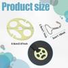 Car Seat Cover Clips Locking Clip for Car Seats 12Pcs Car Seat Covers Chucks and 12Pcs Metal Hooks Locking Clip Replacement