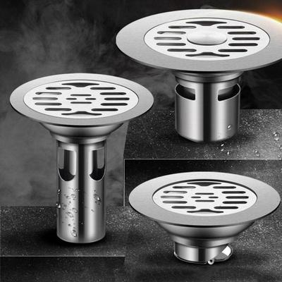 Stainless Steel Shower Floor Drain Dual-purpose Floor Drain  Bathroom Washing Machine Accessories