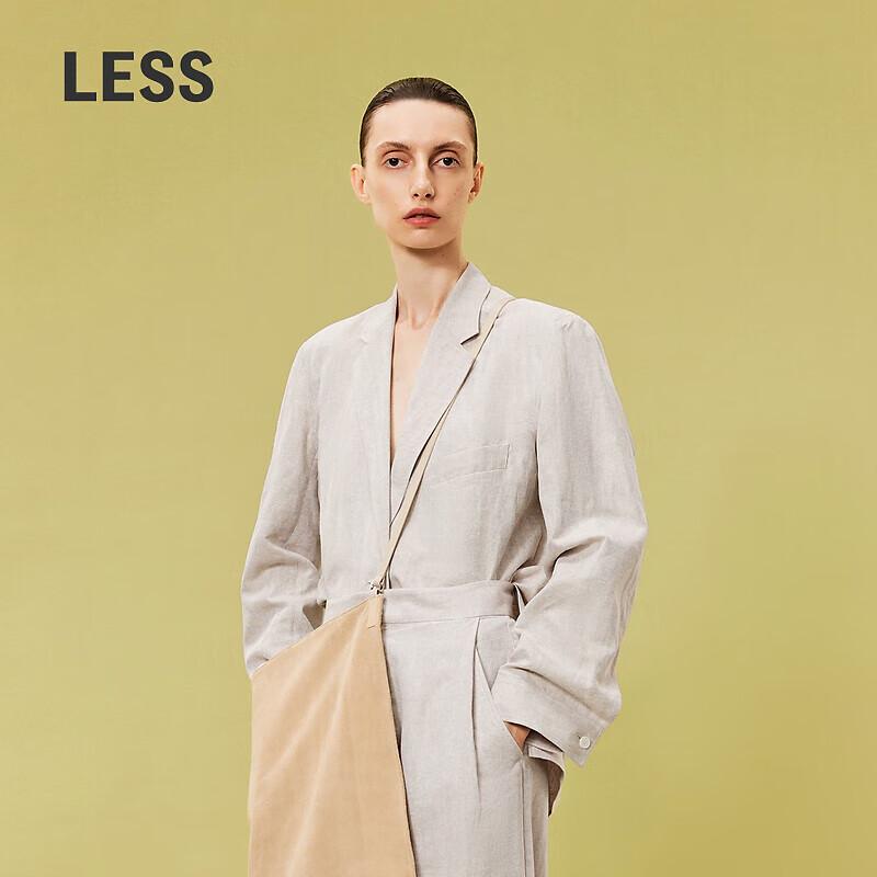 LESS 2024 Summer Casual Side Slit Loose Suit Jacket M