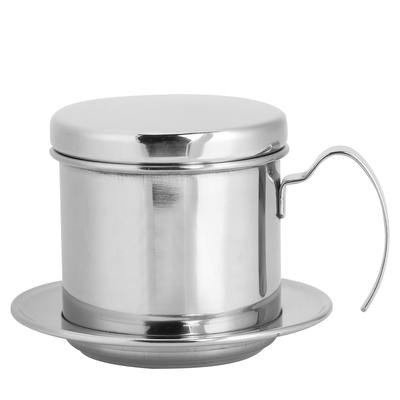 Portable Stainless Steel Coffee Drip Filter Coffee Maker Pot for Home Kitchen Office Outdoor