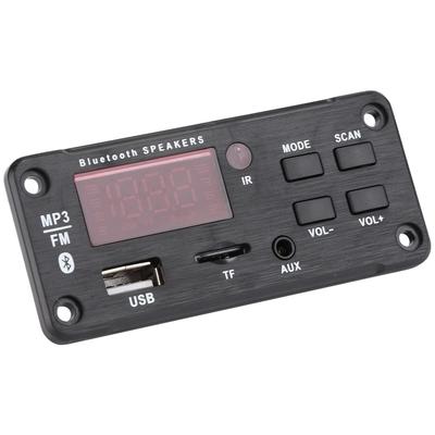 Auto-Lautsprecher Bluetooth 5.0 Modul, Farbbildschirm, MP3 WMA WAV FLAC APE Dekodierung, mit Fernbedienung