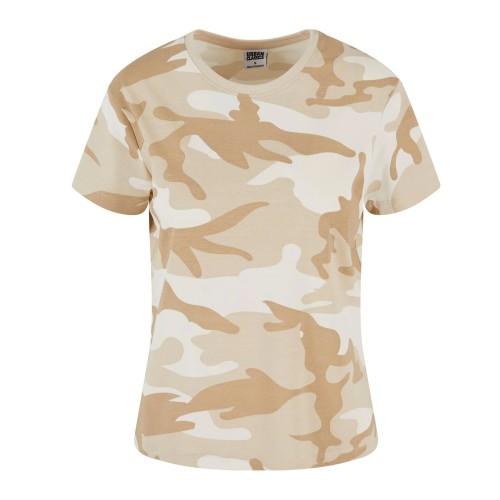 Urban Classics Womens/Ladies Camo Regular T-Shirt