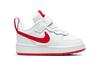 Nike Court Borough 2 Resistentes a la abrasión Soporte Caña Baja Zapatos para Niños Pequeños Infantil y para Niños Pequeños BQ5453-103