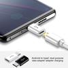 Converters for Tablets Phones USB Female To USB C Male Adapter Support Data Transfer Laptops Charging Adapter