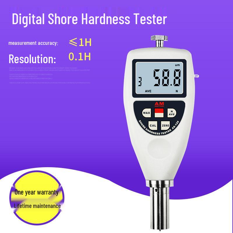 

Портативный цифровой твердомер по Шору для резины и пластика