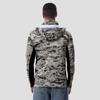 Men's Camouflage Quick-Dry Mesh Fishing Hoodie with Sun Protection Mask