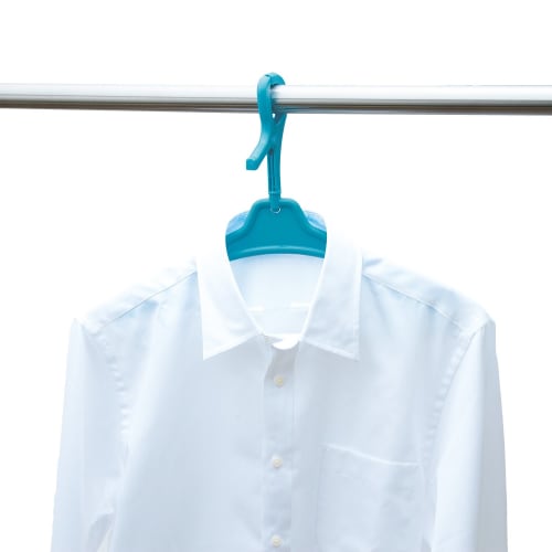 LEC Bath Towel Hanger Set of 3, Thick Pole Compatible (Laundry Hanger)