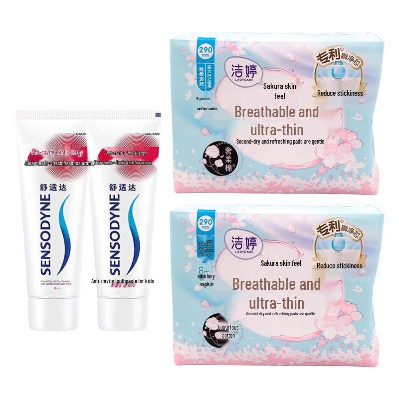 Sensodyne Anti-Cavity & Sensitivity Fresh Tea Toothpaste