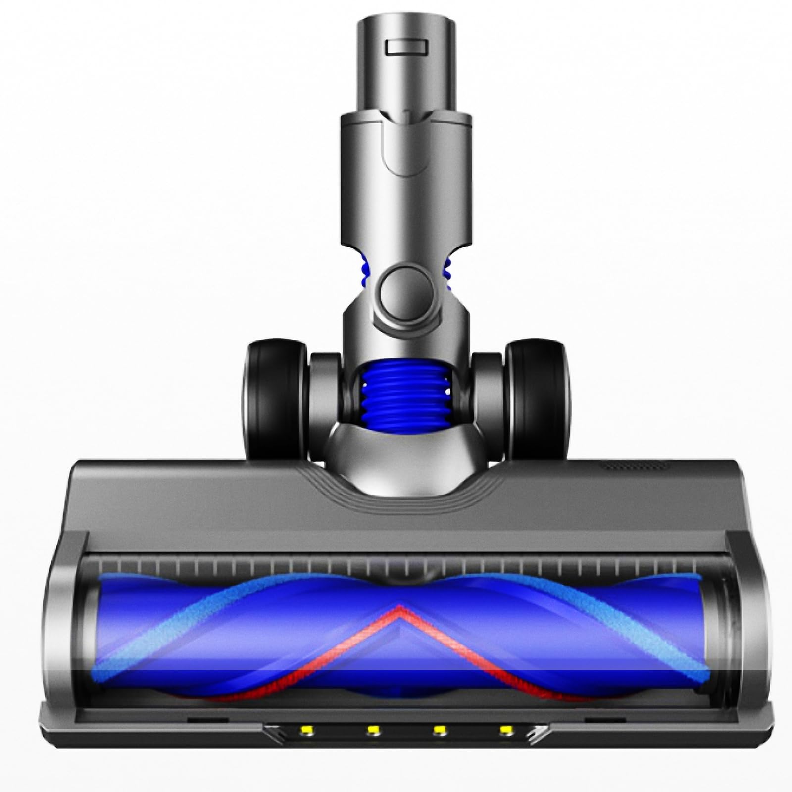 

v6 head compatible Dyson v6 Fluffy DC62 DC61 DC59 DC58 DC72 DC74 Universal parts Dyson replacement head sv04 sv06 sv07 sv09 parts sold separately сірий колір