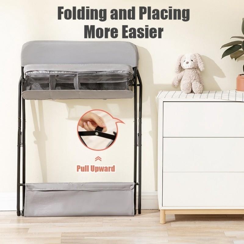 0-3 Years Old Diaper Nursing Table Household Baby Diapers Changing Table Foldable Multifunctional Newborn Care Table