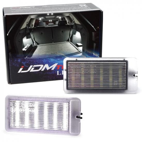 

White 18-SMD Full LED Trunk Luggage Lamps For Nissan Versa Note, 18+ Leaf Kicks