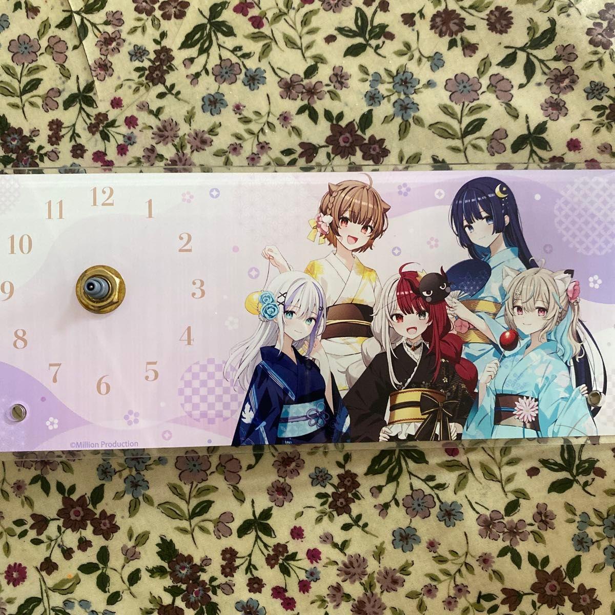 Used Millipro acrylic clock acrylic block