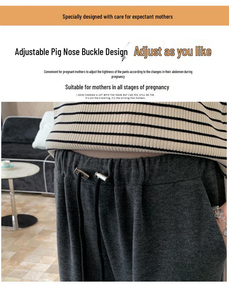 Spring 2026 Maternity Fashion: Plaid Shirt, Striped Vest & Wide-Leg Pants Set