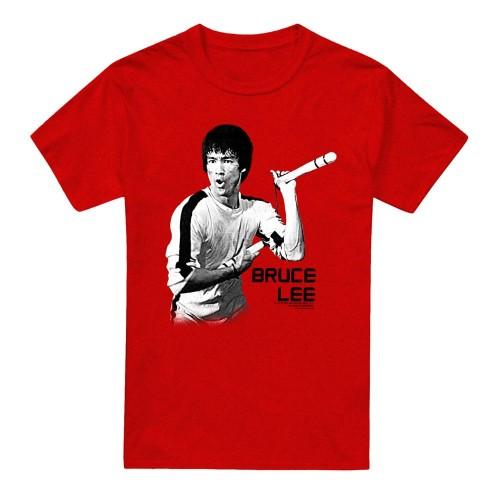 Bruce Lee Mens Nunchucks T-Shirt