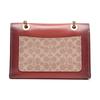 COACH Parker 26 Classic Presbyopia Camellia Printed Chain Coated Canvas Hand Shoulder Bag Women's Brown