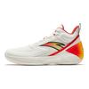 Anta Attack BM Comfortable Versatile Non-Slip Wraparound Durable High-Top Basketball Shoes Men Sneaker White Orange Red 912511604Q-1