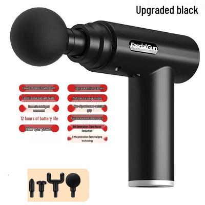 Mini Portable Percussion Massage Gun CN Plug (adapter Included)
