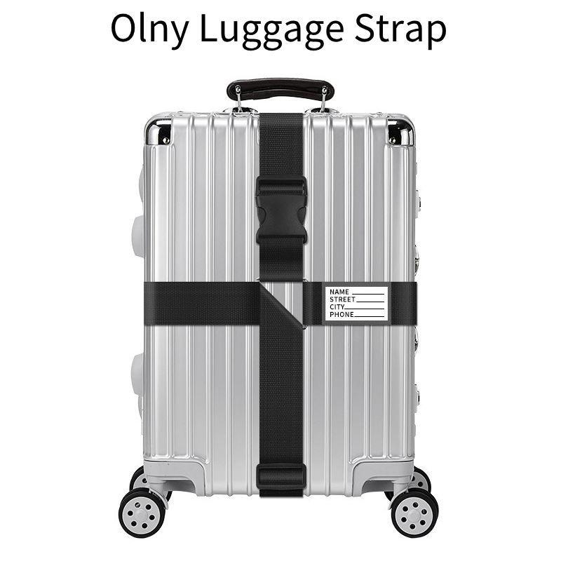 Durable Luggage Strap Cross Packing Belt Secure Travel Bag Protective Tightening Reinforcement Rope