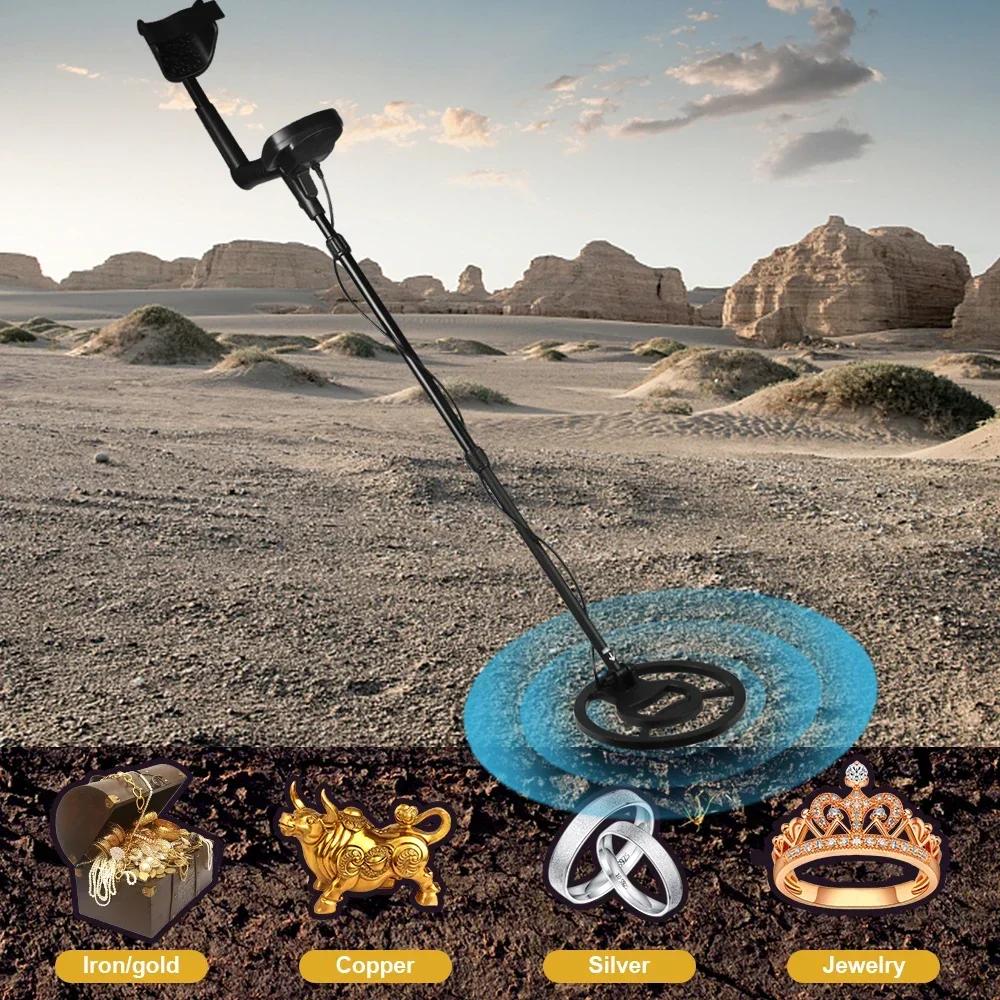 Underground Metal Detector MD-830 Professional Depth 1m High Sensitivity Gold Detector accurate locating treasure hunter scanner