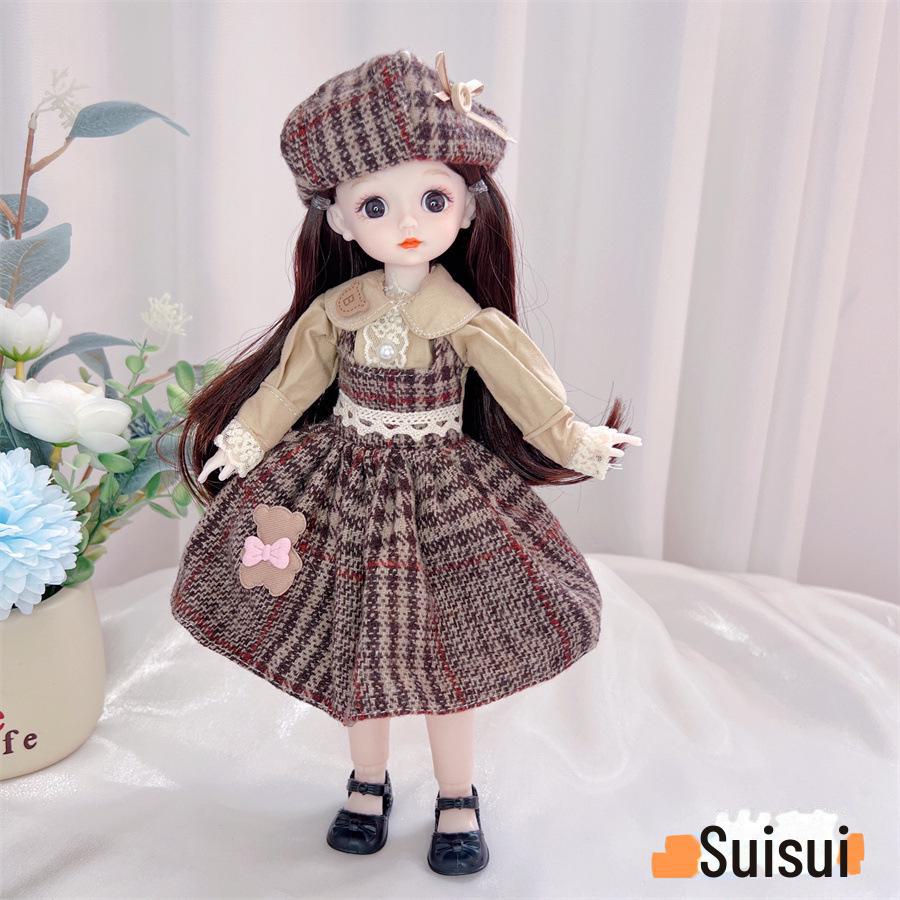 

Набор кукол-принцесс 30 см - 20 шарнирных кукол BJD Girl, идеальный подарок на день рождения Clothes Only