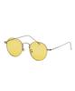 (Eight) Boston Sunglasses for Men and Women, Fashion Glasses, A Gold X Light Yellow F
